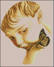 RTO M177 Boy with butterfly