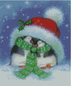 KK 98213 Holiday Penguins