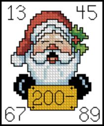X-mas Card Santa