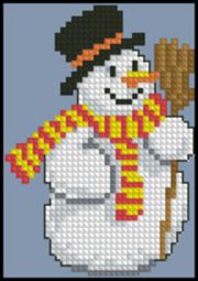 Vervaco 40.949-Snowman
