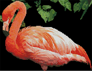 Artecy Cross Stitch Mini Flamingo