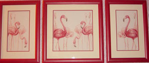 Фламинго (3 вместе)