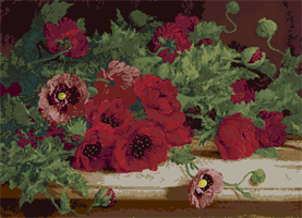 ZR GN-006 Poppies on the table