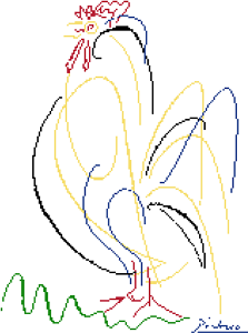 Picasso's Rooster