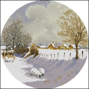 JCWS267_Winter Sheep