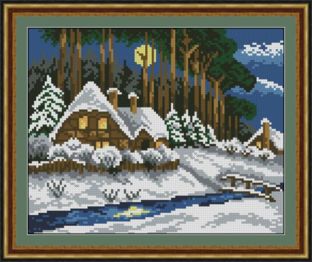 Polish Winter Forest