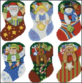 Dimensions 08756 Holiday stocking ornament