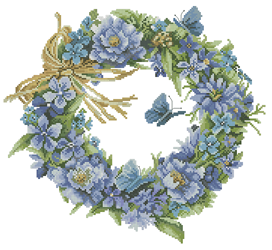 Lanarte34736-Blue_Wreath
