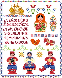 Russian Doll Alphabet 2