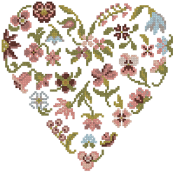 DMC Naturals - Hearts - Flowers
