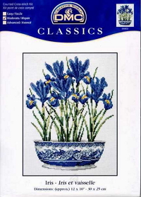 DMC K4151 Iris in vase