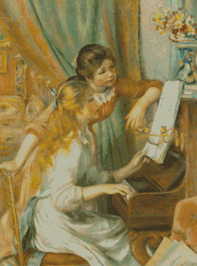Девушки и пианино