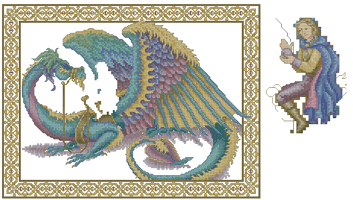 Janlynn 1139-08 Dragon Ride