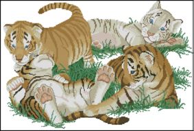 Играющие тигрята