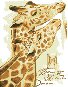 Vervaco 75.101 Жирафы